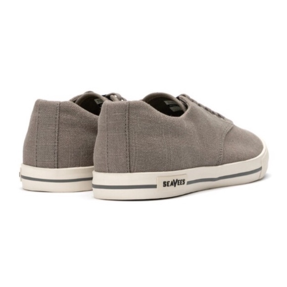 SeaVees Hermosa Plimsoll Standard - Tin Grey Linen - Picture 5 of 5